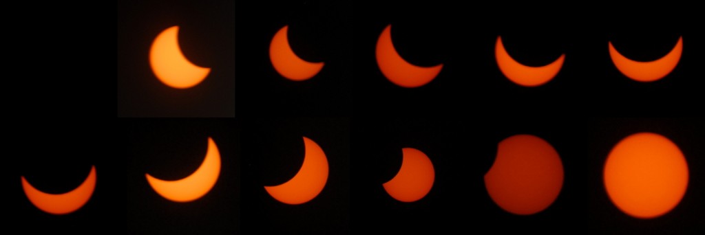 Partielle Sonnenfinsternis 20. März 2015, 10:03 bis 11:48 (Kamerastandort Zürich)